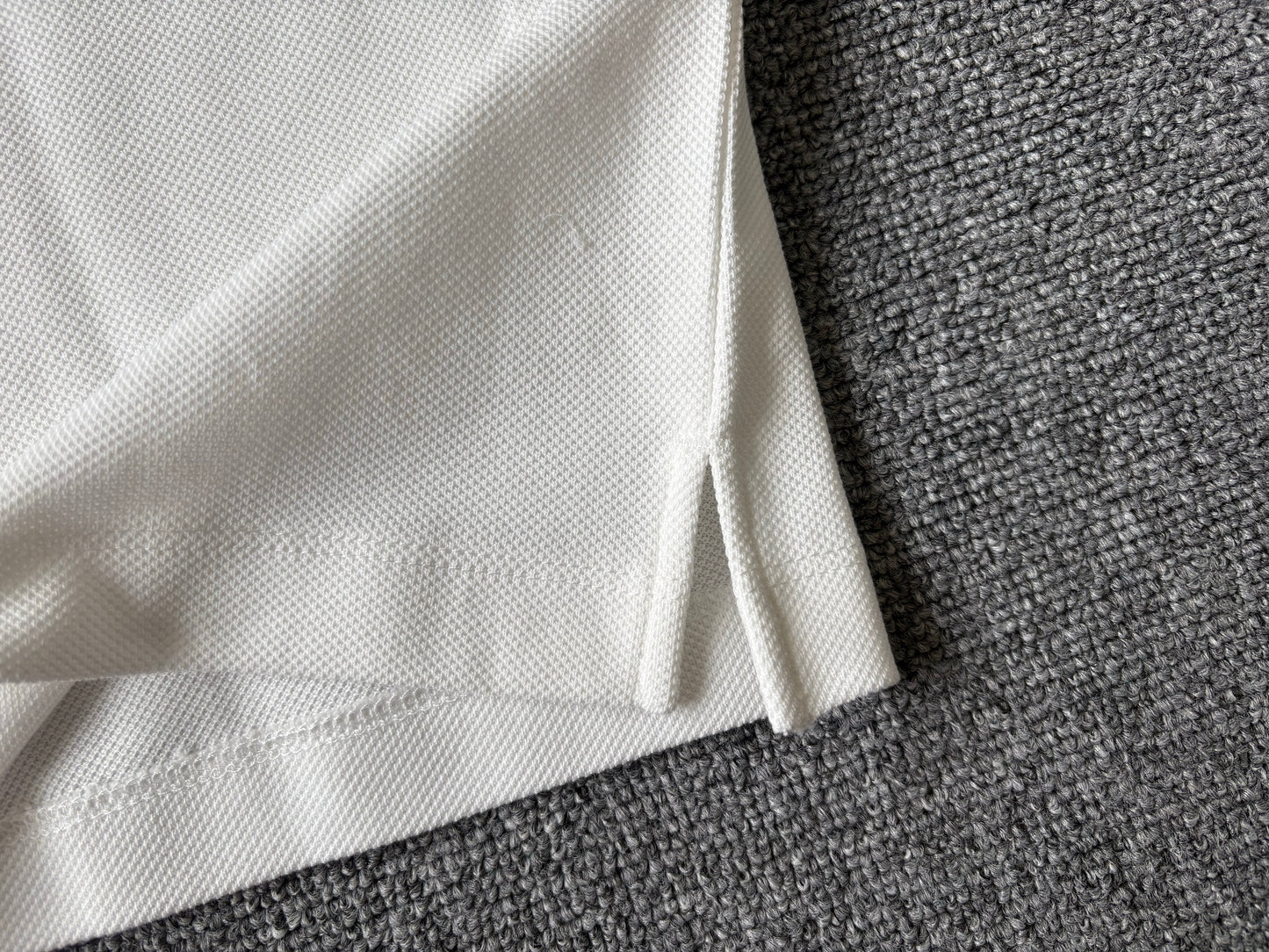 베어 / 우영미 니트넥 폴로 화이트 카라티