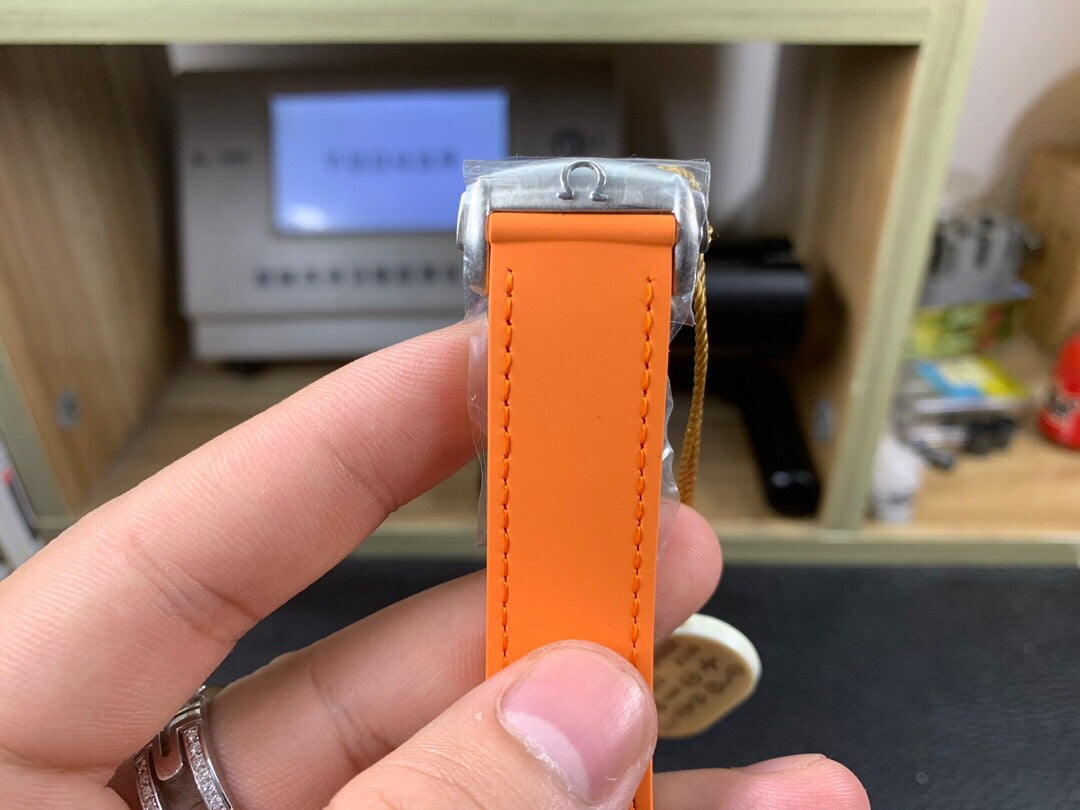 VS공장 오메가 씨마스터 600M 오렌지베젤 오렌지러버스트랩 45.5mm
