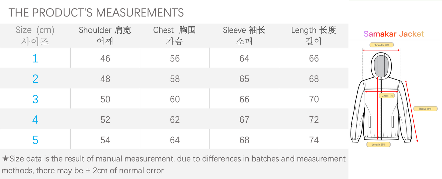 탑몽클X / MC 사마카르 자켓