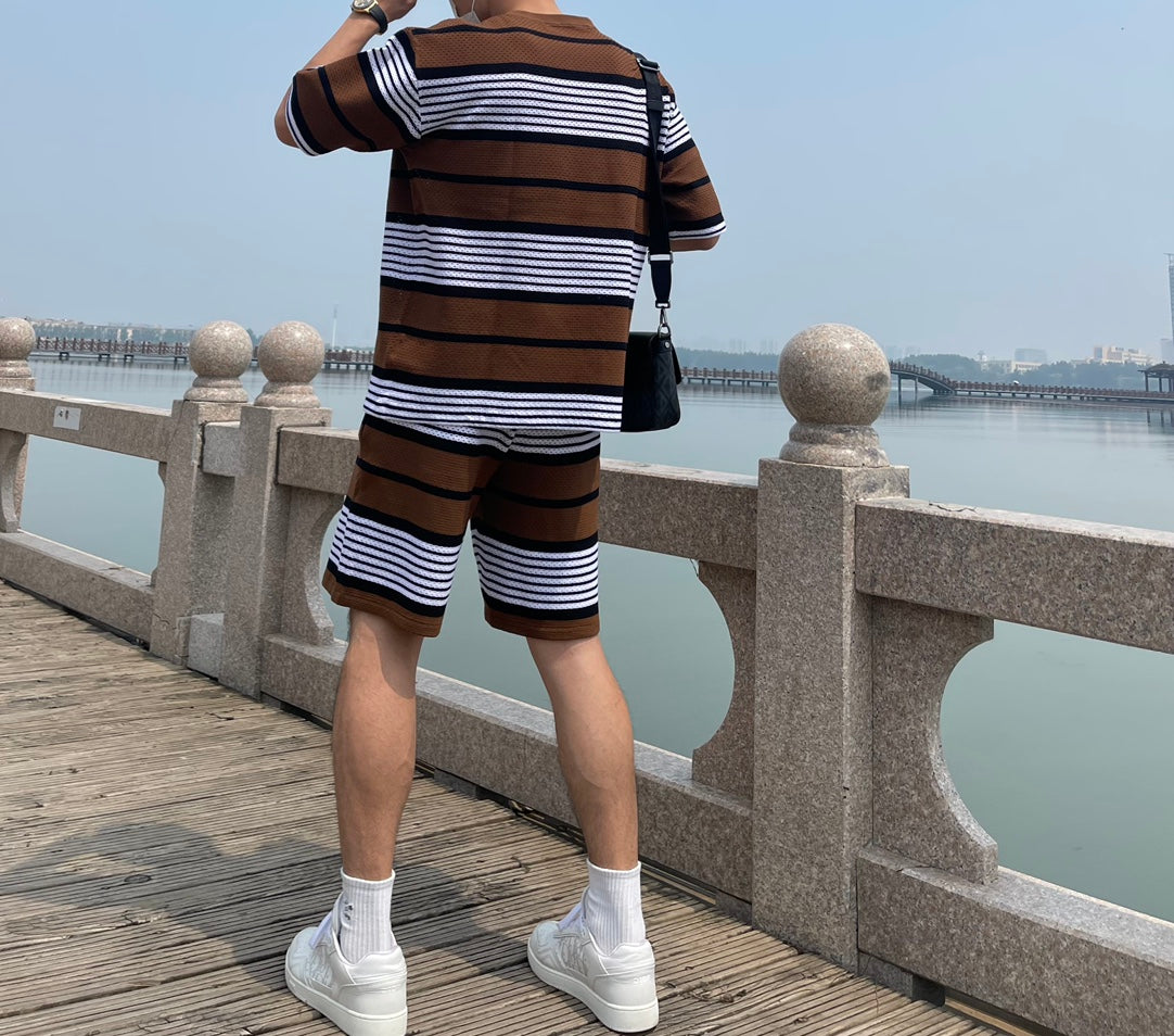 대리석 / 버버리 BBR23 봄여름 가장 핫한 신제품 메쉬탑 반바지 팬츠