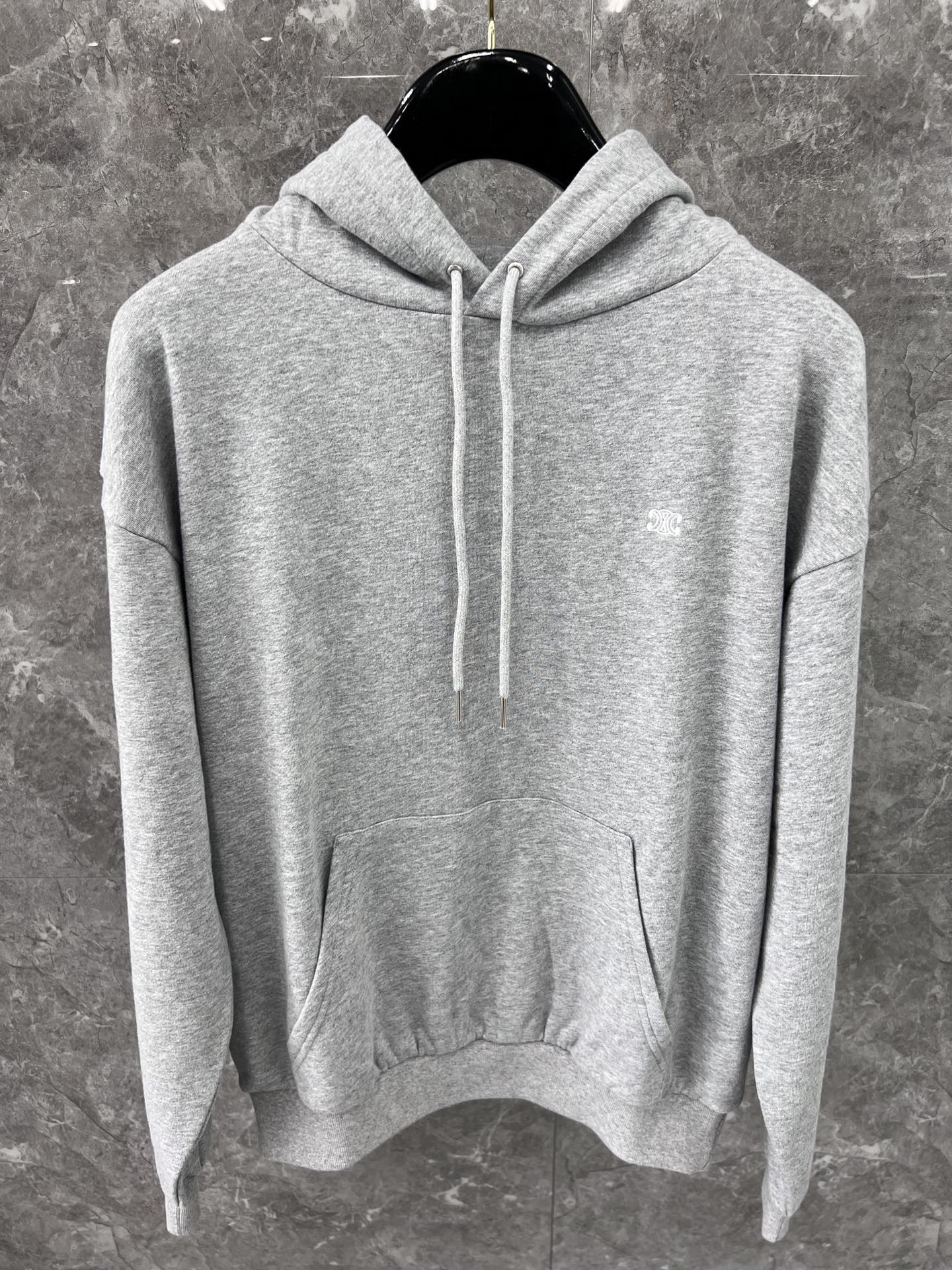 대리석 / 센린느 면 + 캐시미어 후드티