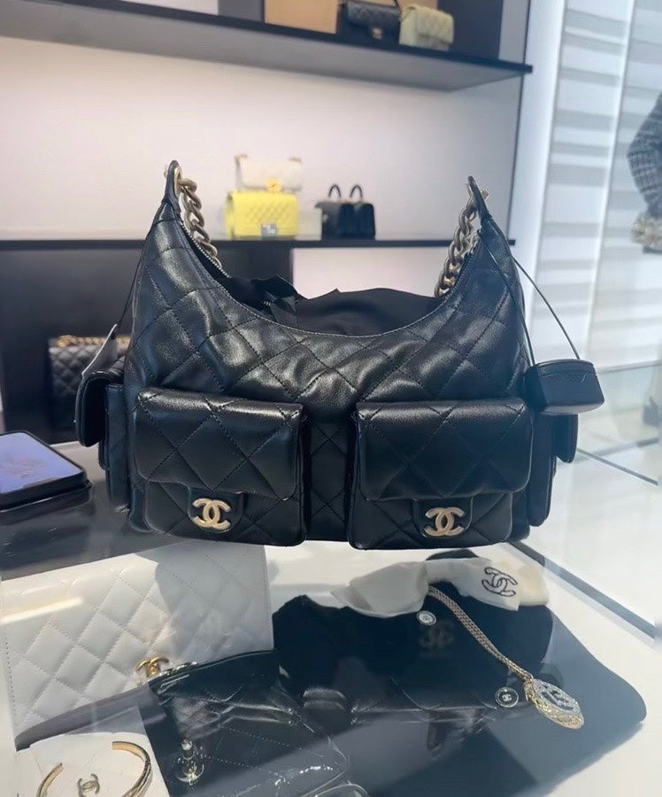 지존 / 샤넬 25C 신상 베스트 모델 스몰 블랙