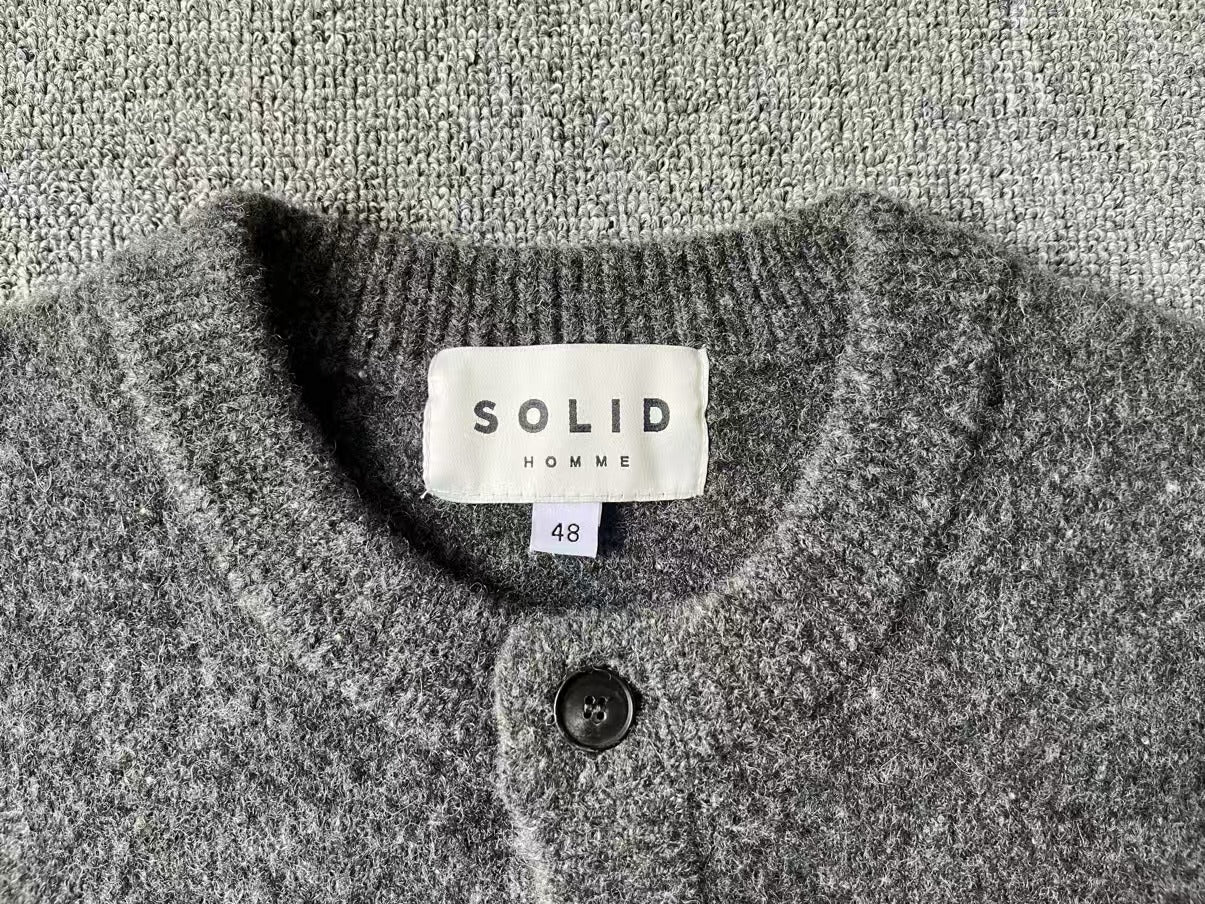 베어셀러 / 솔리드옴므 남성 가디건