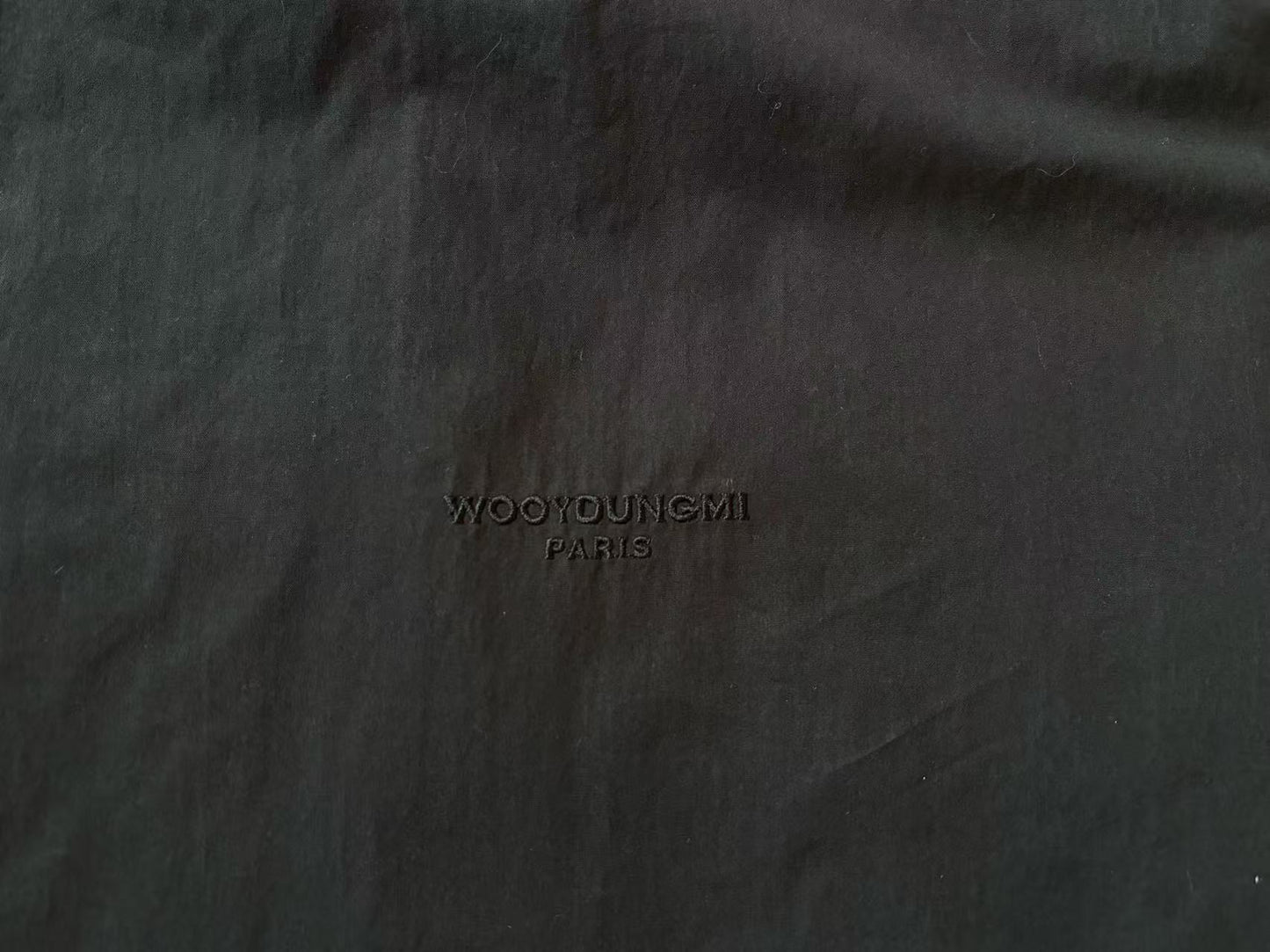 베어 / 우영미 블랙 셔츠 , WOO-5293 25년 블라우스흑색