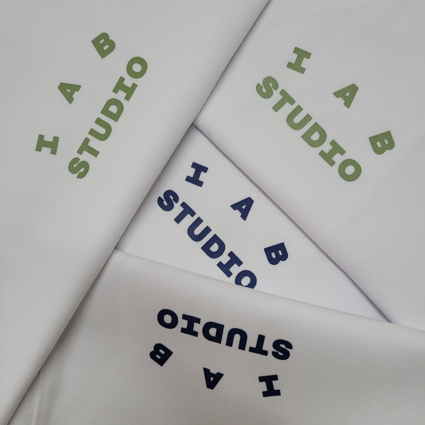 탑아이앱 / 아이앱 티셔츠 화이트 라이트 그린