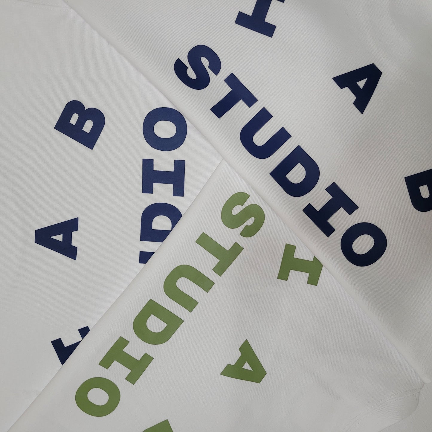 탑아이앱 / 아이앱 티셔츠 화이트 네이비