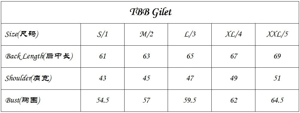 탑몽클 / MC TIBB 조끼