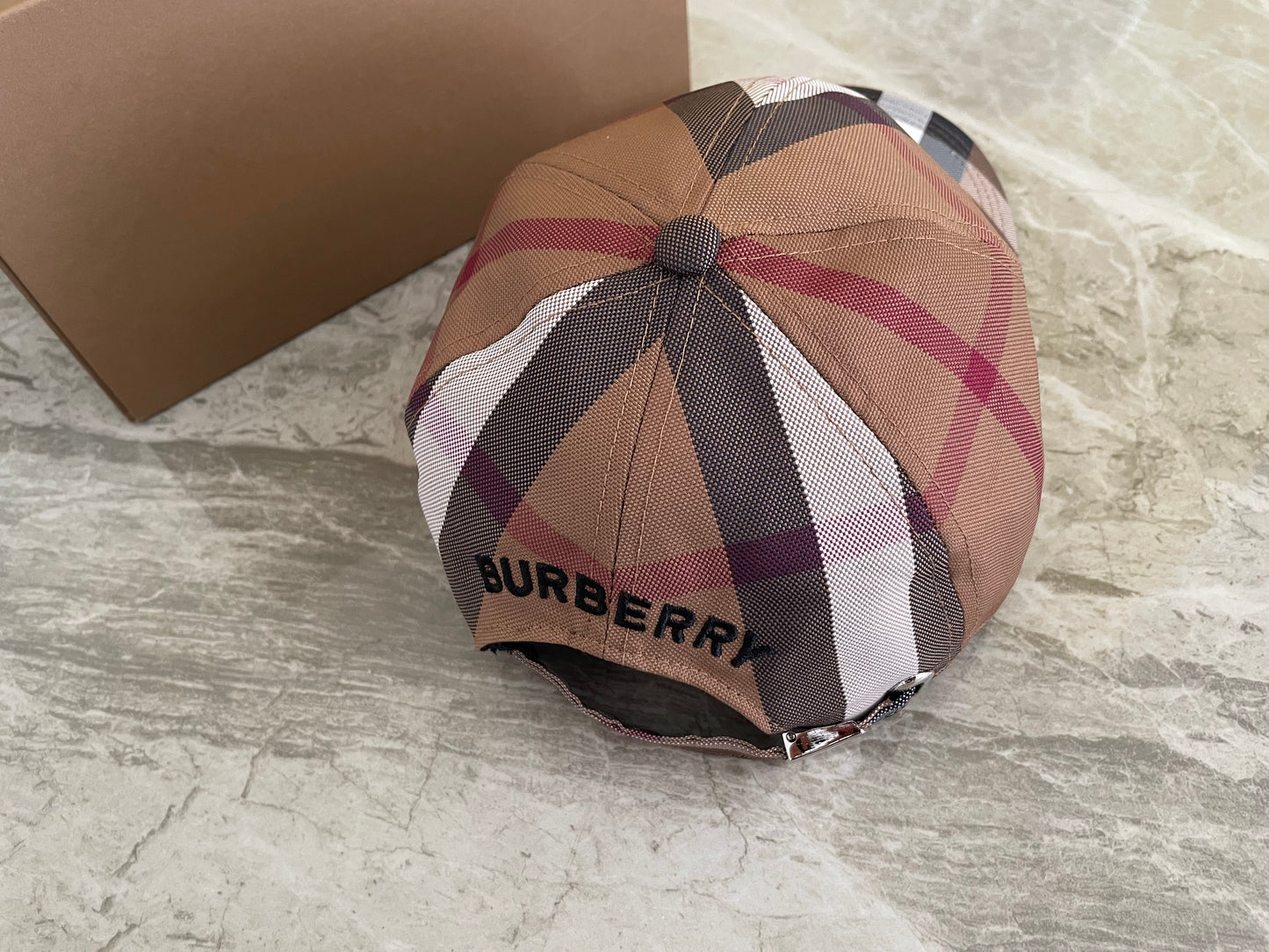 웨이브/버버리 모자