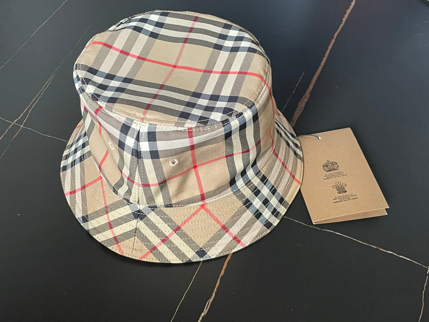 웨이브/버버리 모자