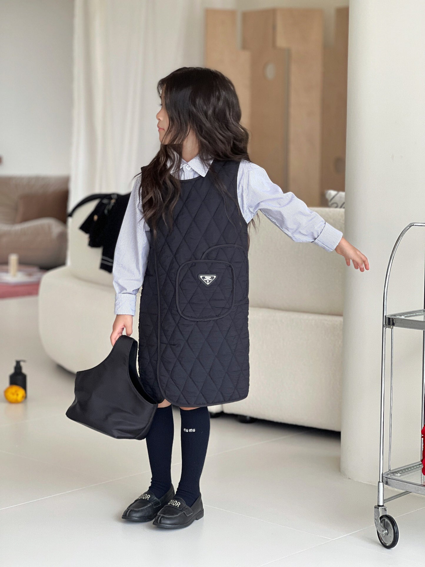 aa / 프라다 패딩 스커트