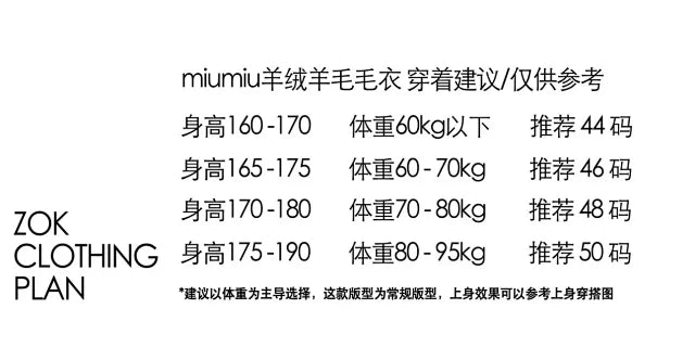 ZOK / 미우미우 니트 스웨터