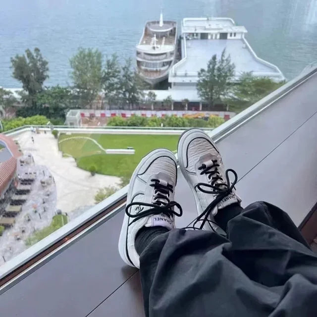 zok 공장 / 샤넬 남성 여성 플랫 슈즈