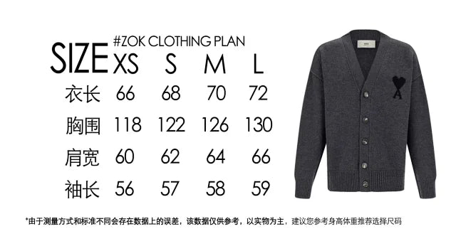 ZOK / 아미 니트 카디건