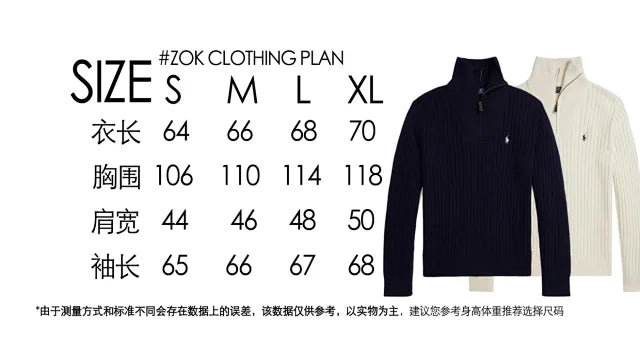 ZOK / 폴로 니트 스웨터