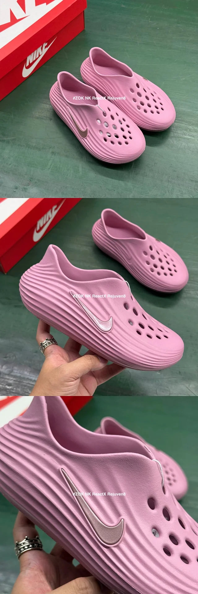 zok 공장 / 나이키 남성 여성 밑창 구멍 신발