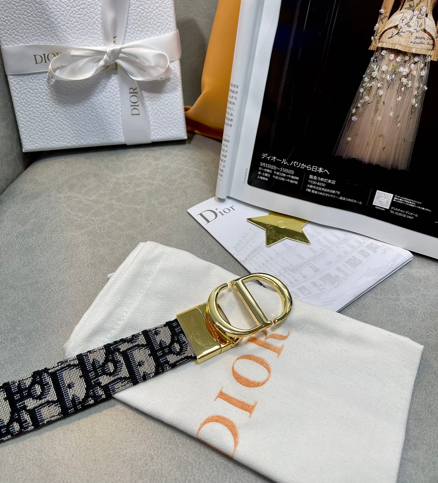 여자 디올 벨트
