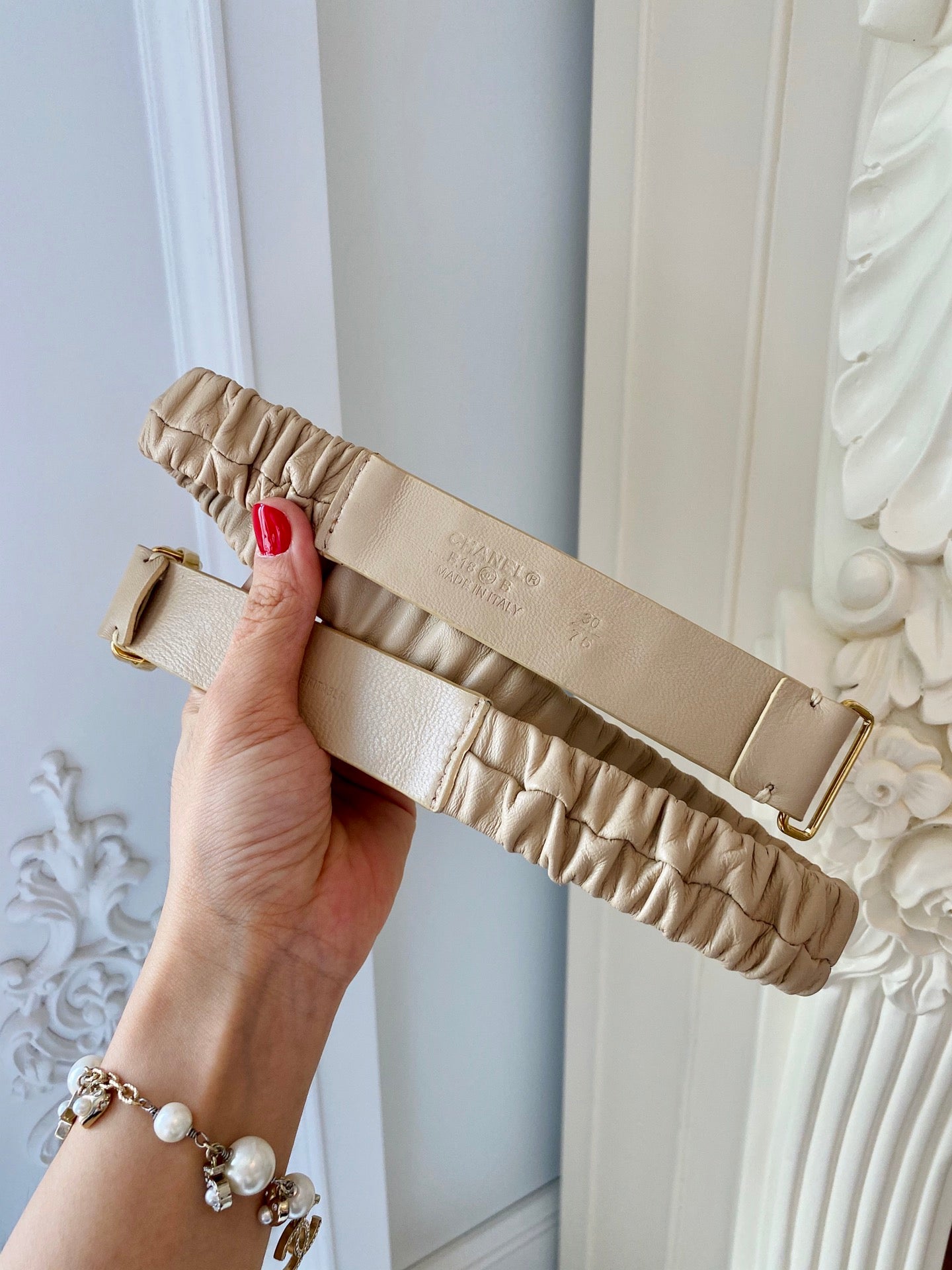 여자 샤넬 벨트