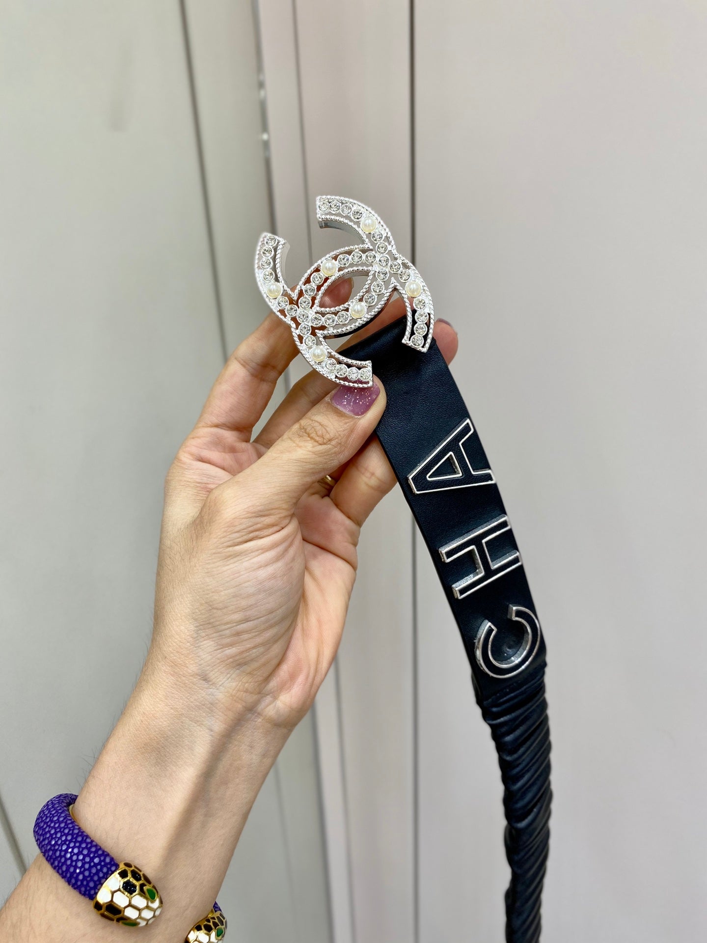 여자 샤넬 벨트