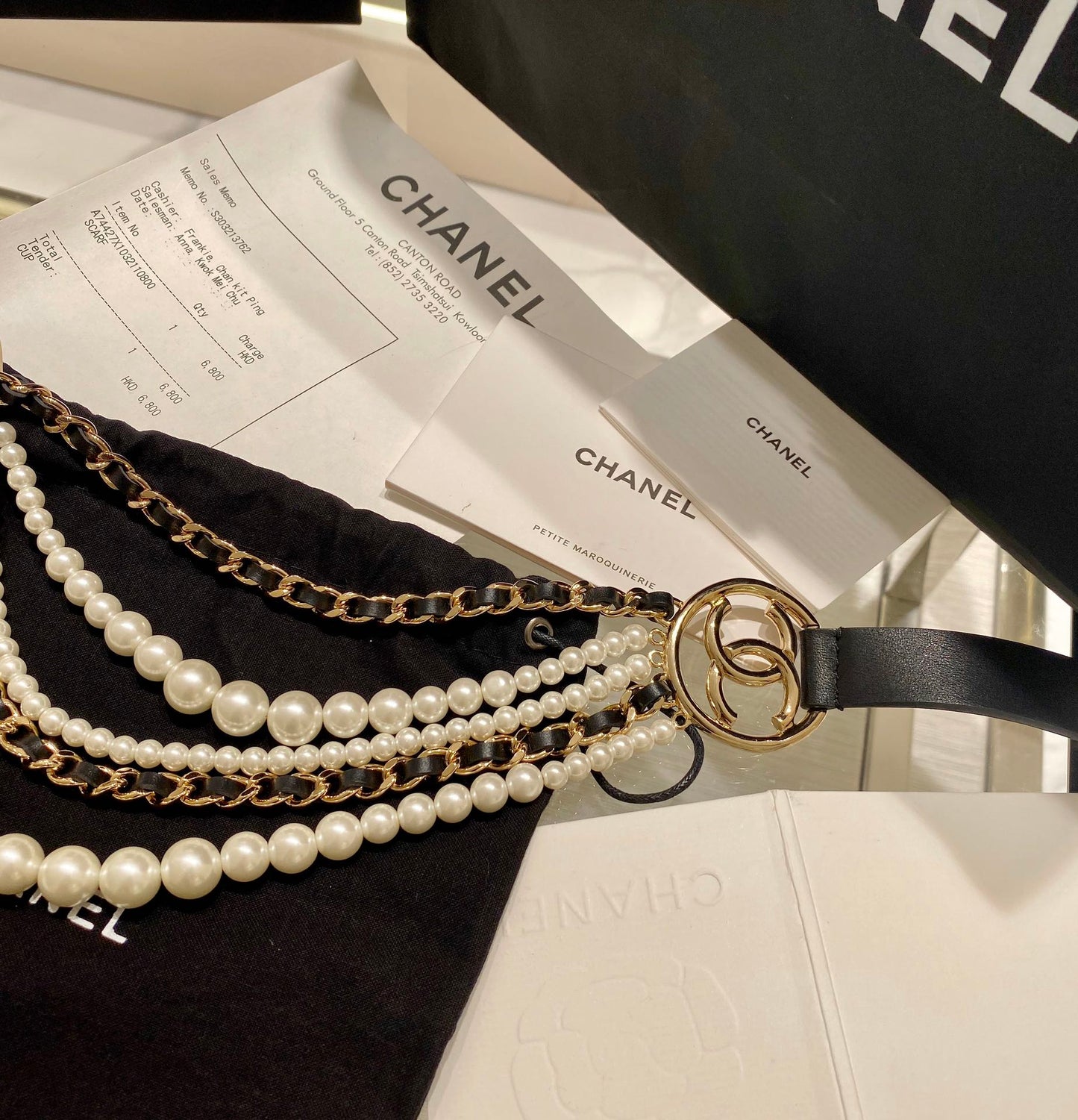 여자 샤넬 벨트