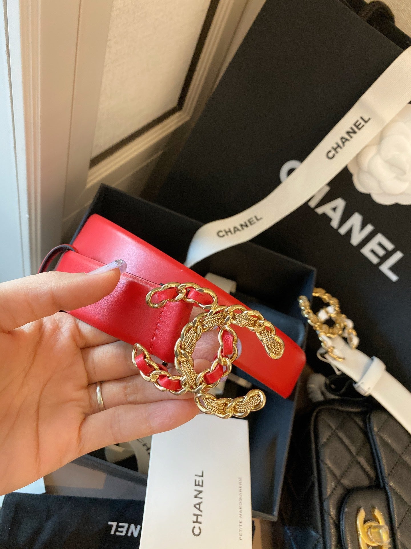 여자 샤넬 벨트