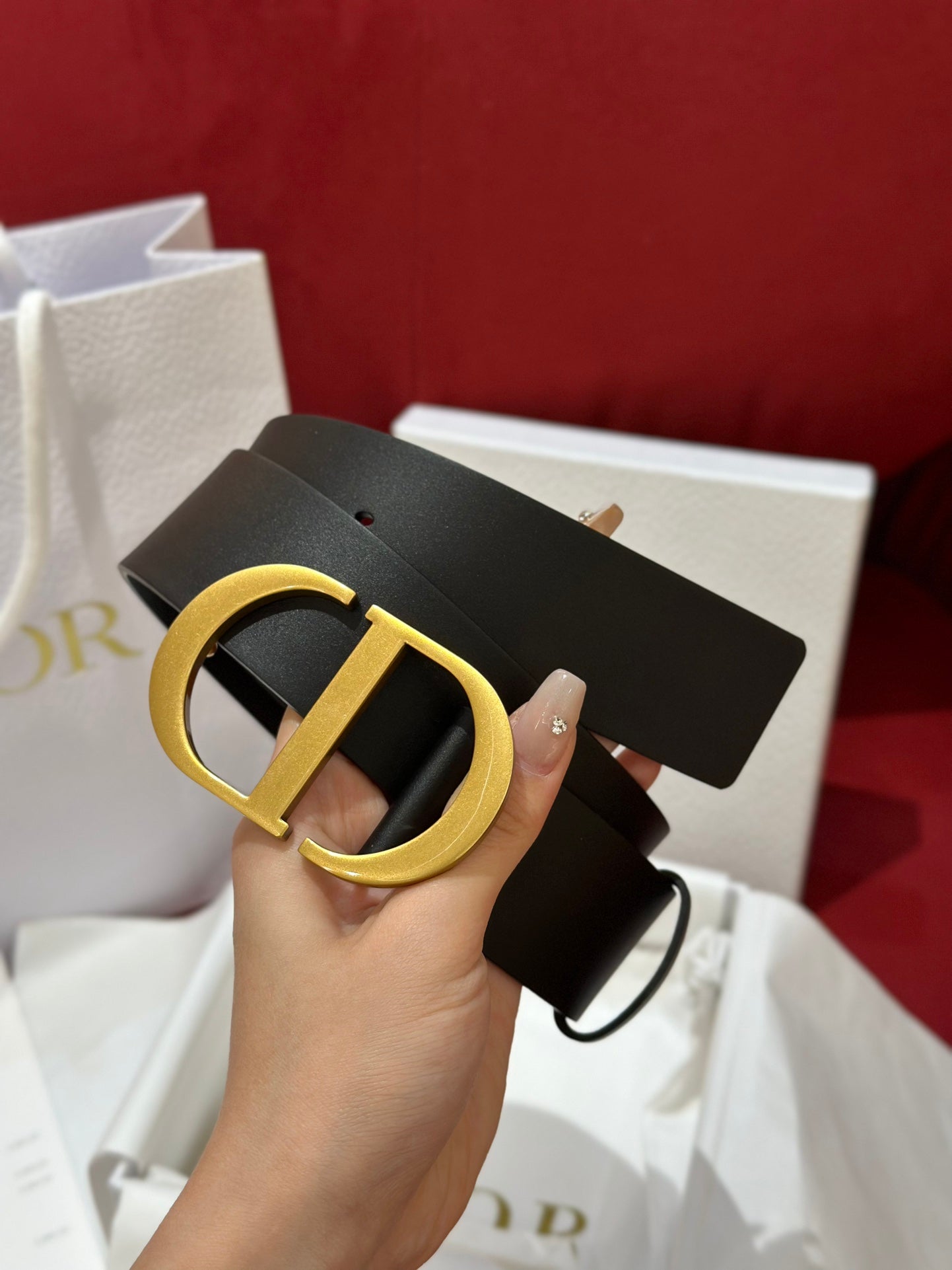 여자 디올 벨트