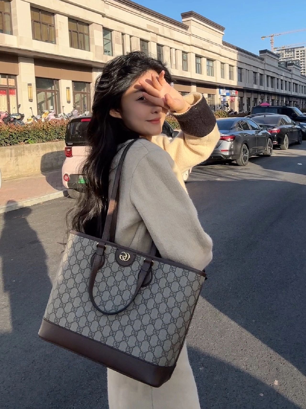 oc공장/구찌 여성 미니 토트백