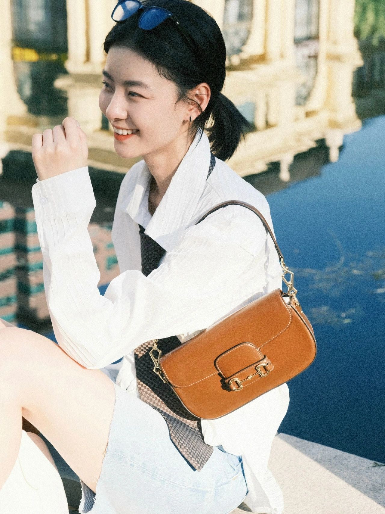 oc공장/구찌 여성 크로스백 브라운