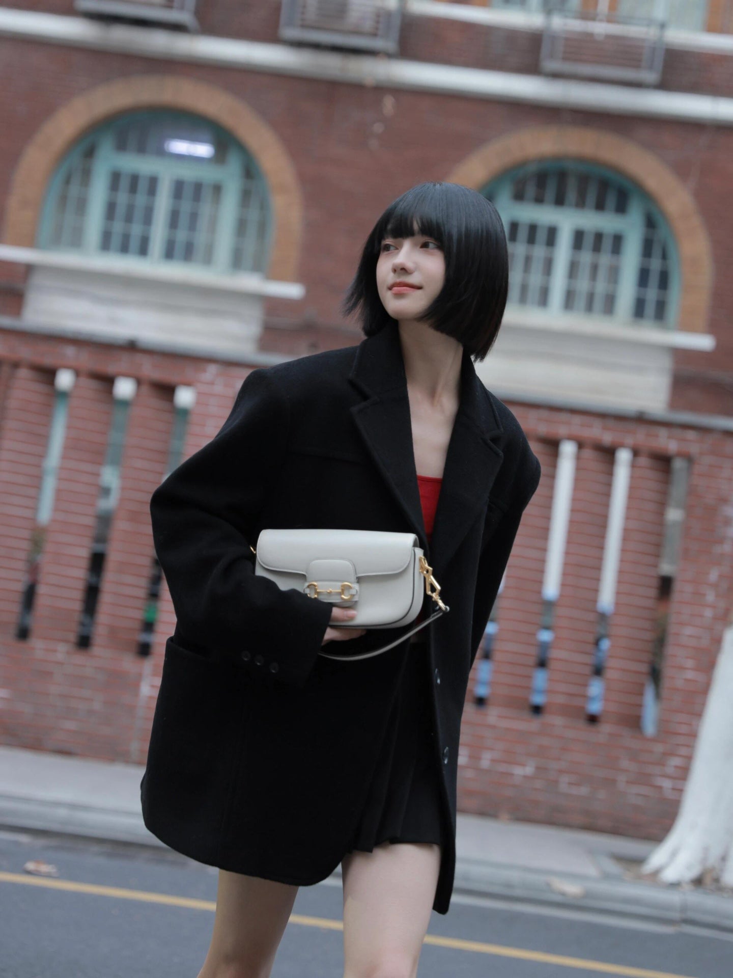 oc공장/구찌 여성 크로스백 화이트