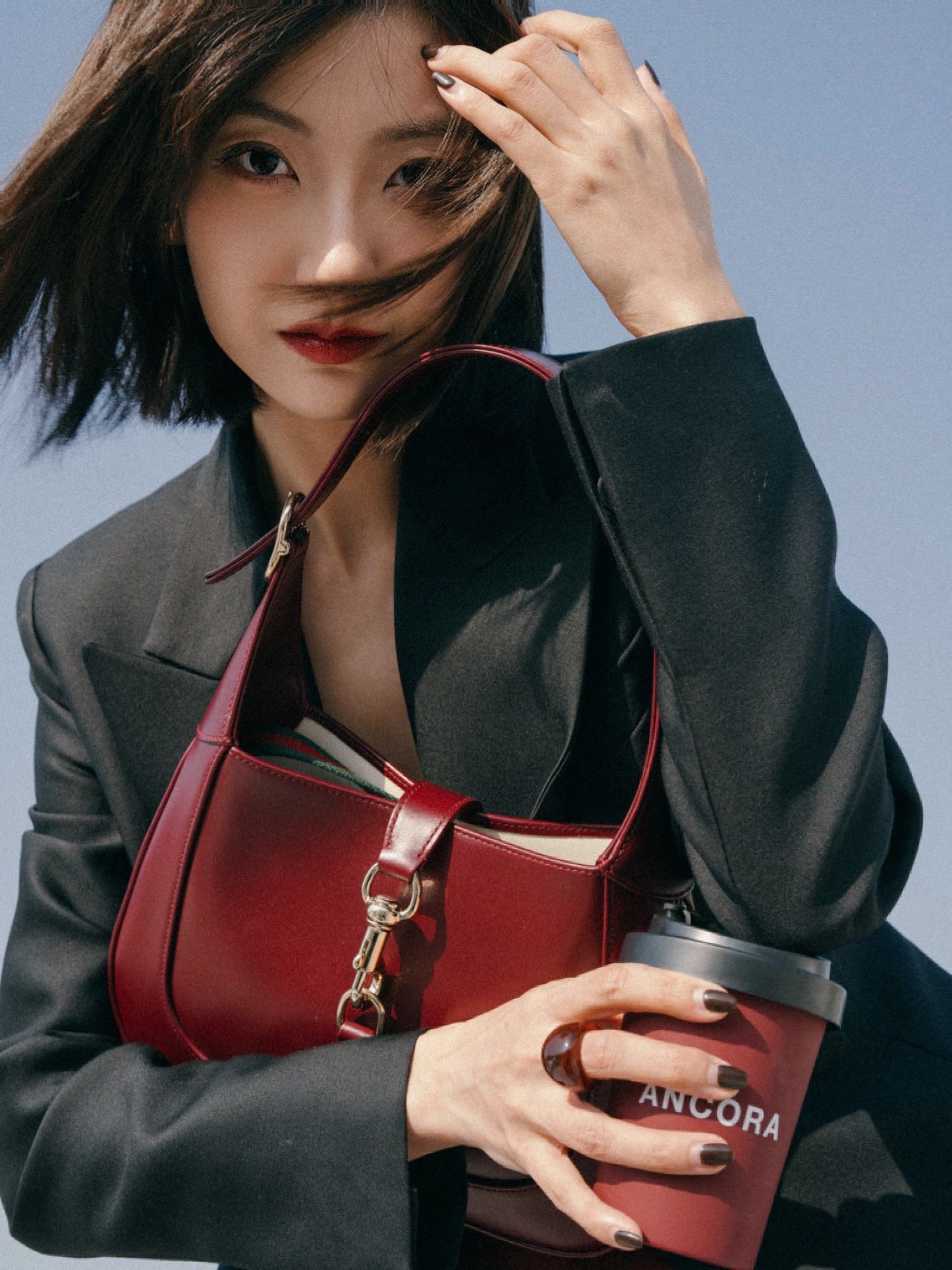 oc공장/구찌 여성 숄더백 토트백 레드