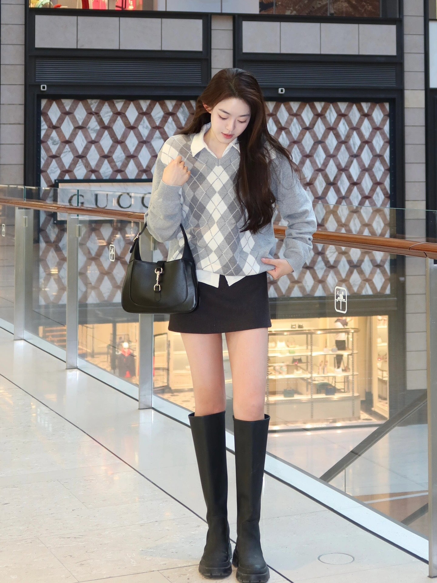 oc공장/구찌 여성 숄더백 토트백 블랙