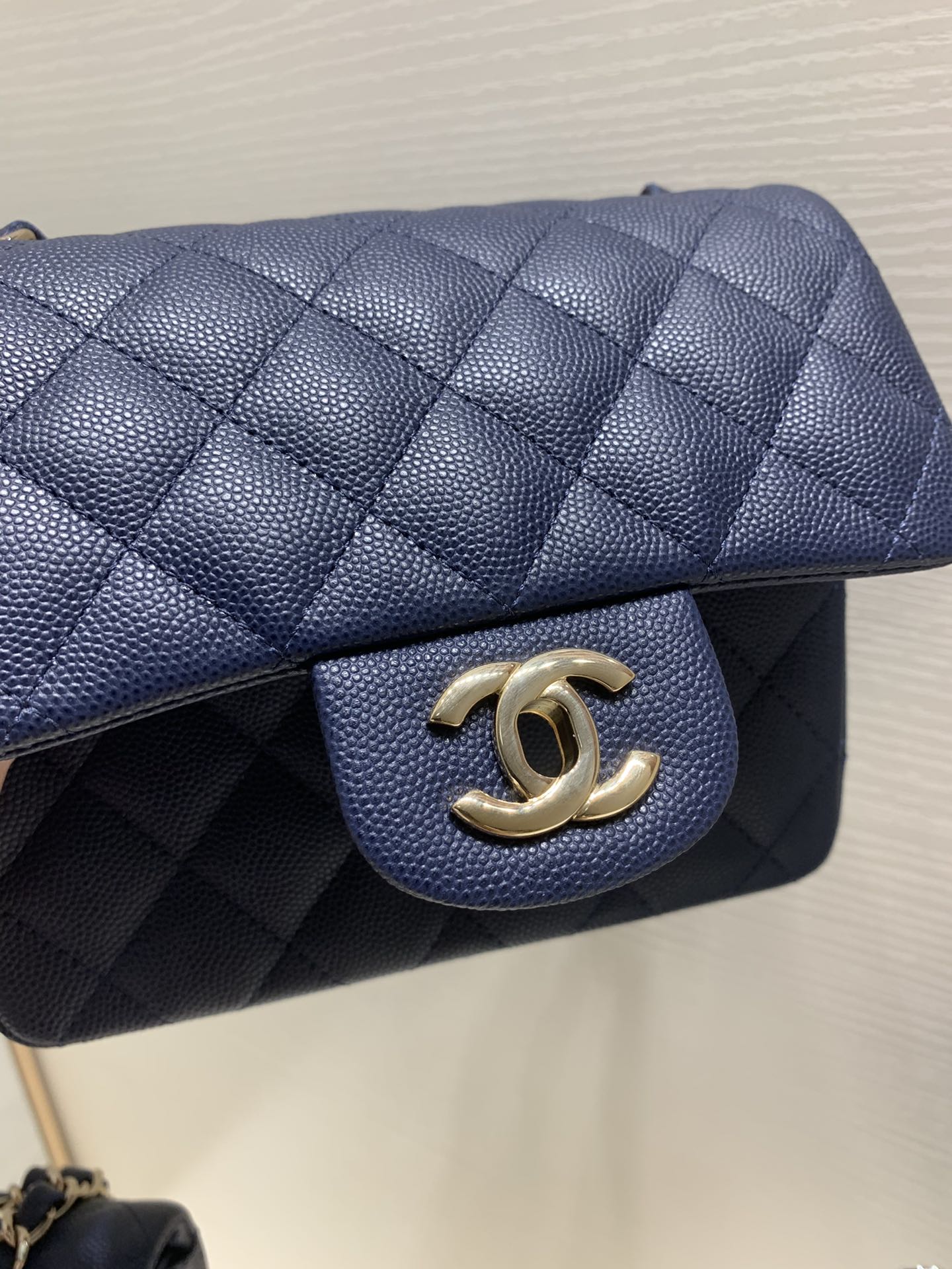 지존 / 샤넬 가방 미니 네이비 크로스 백