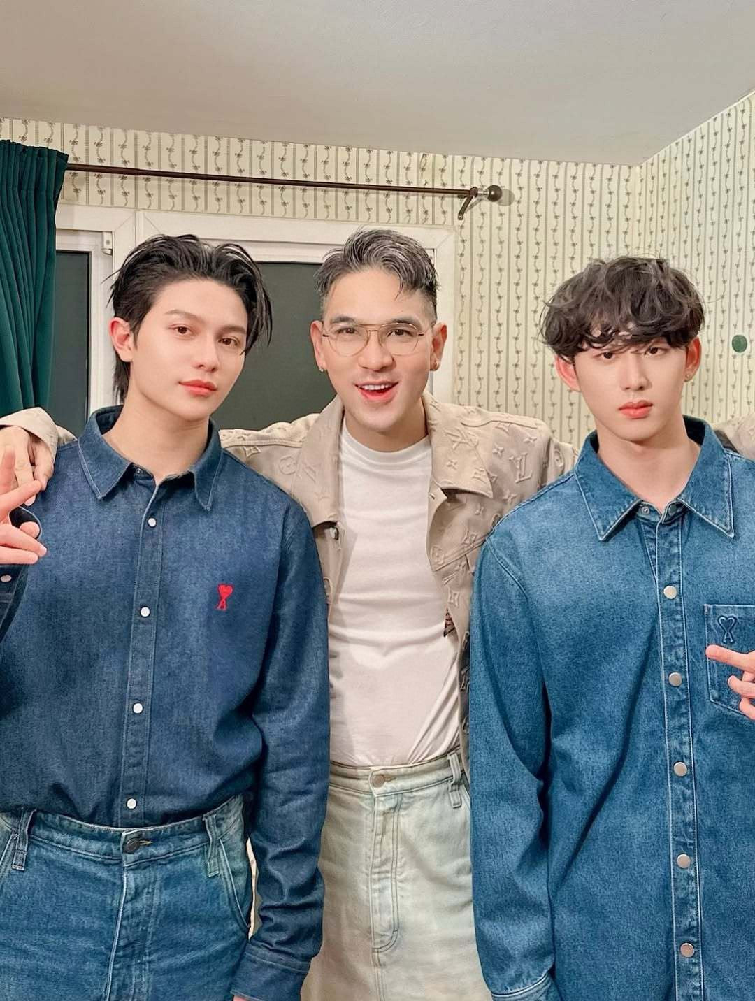 BVG / 아미리 남성 여성 데님 셔츠 자켓