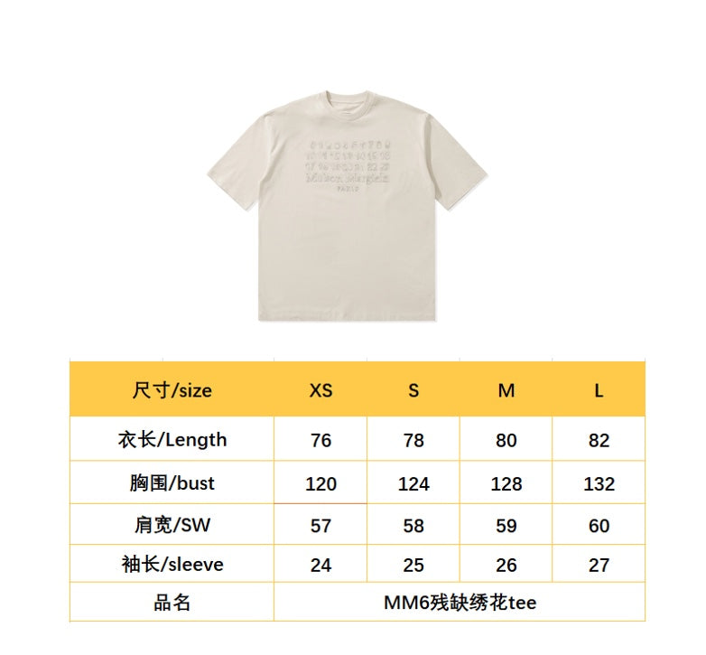 BVG / 메종마르지엘라 남성 여성 반팔 티셔츠