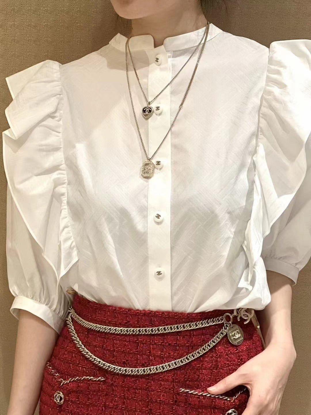 보스 악세사리 / 샤넬 여성 목걸이