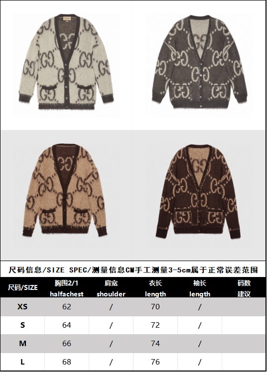 BVG / 구찌 남성 여성 니트