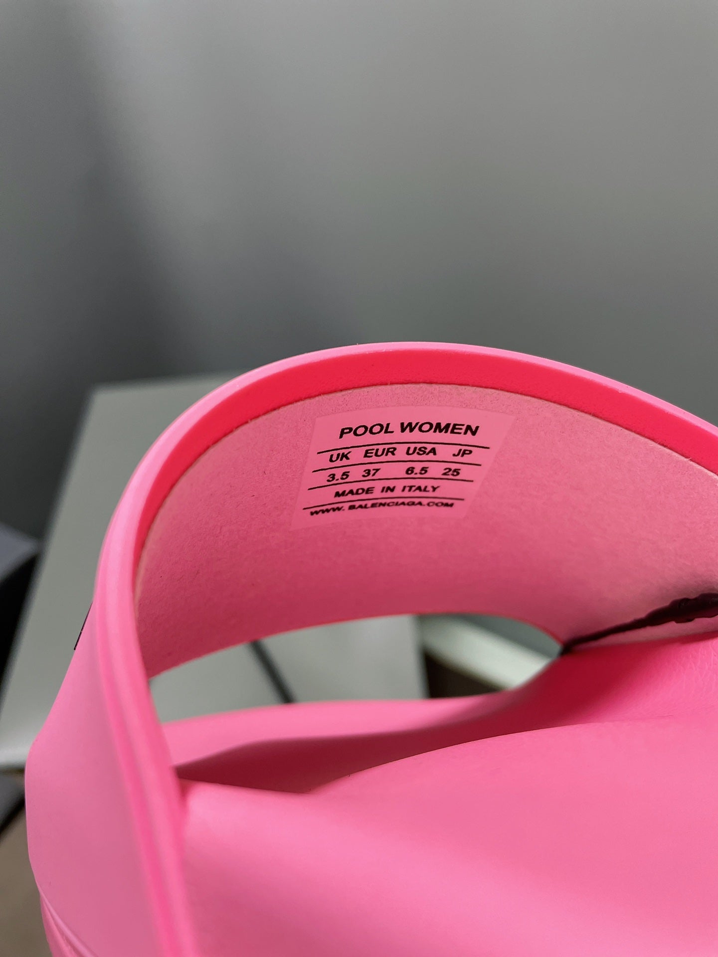 빙 공장 / 발렌시아가 남성 여성 슬리퍼