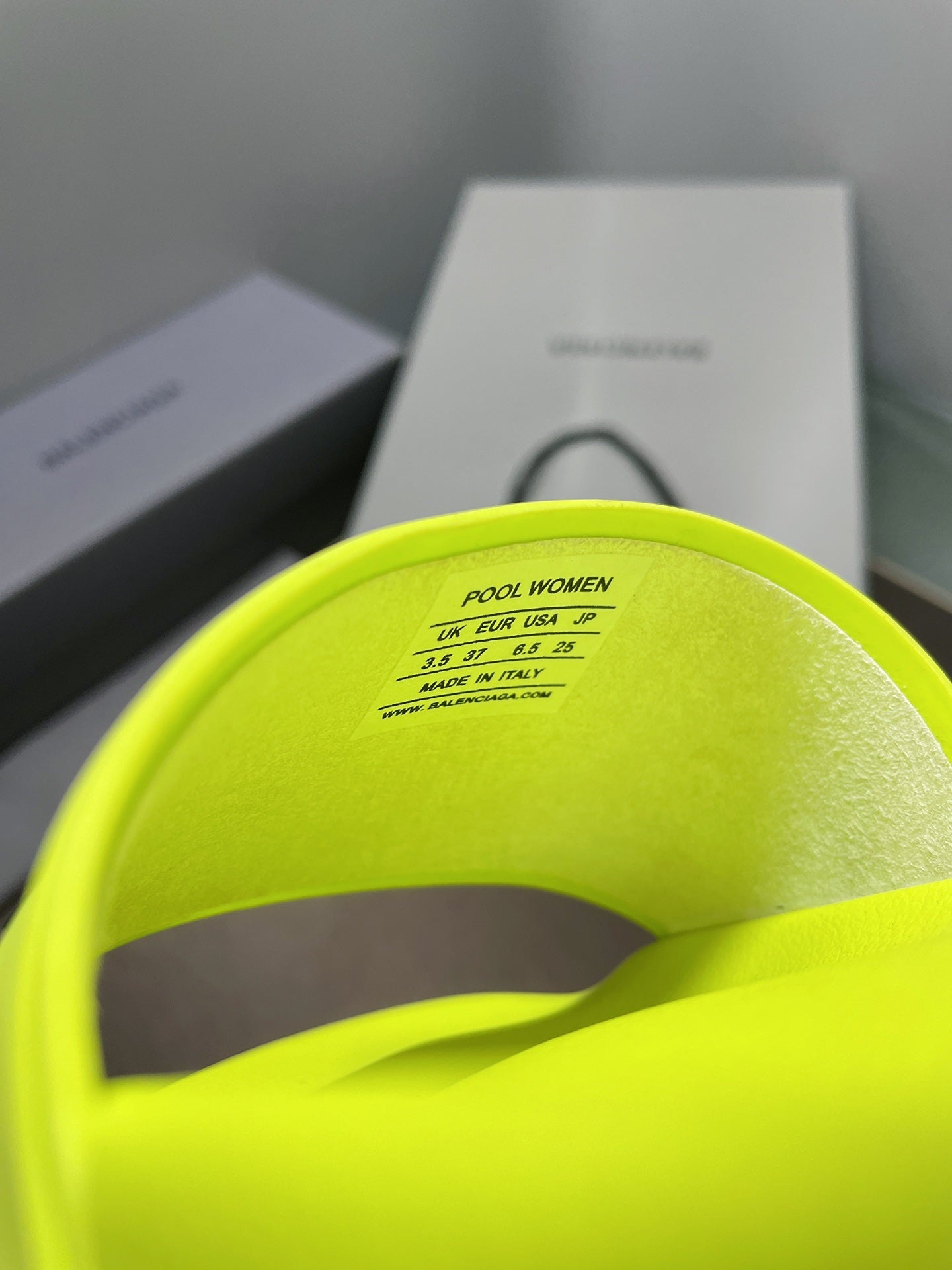 빙 공장 / 발렌시아가 남성 여성 슬리퍼