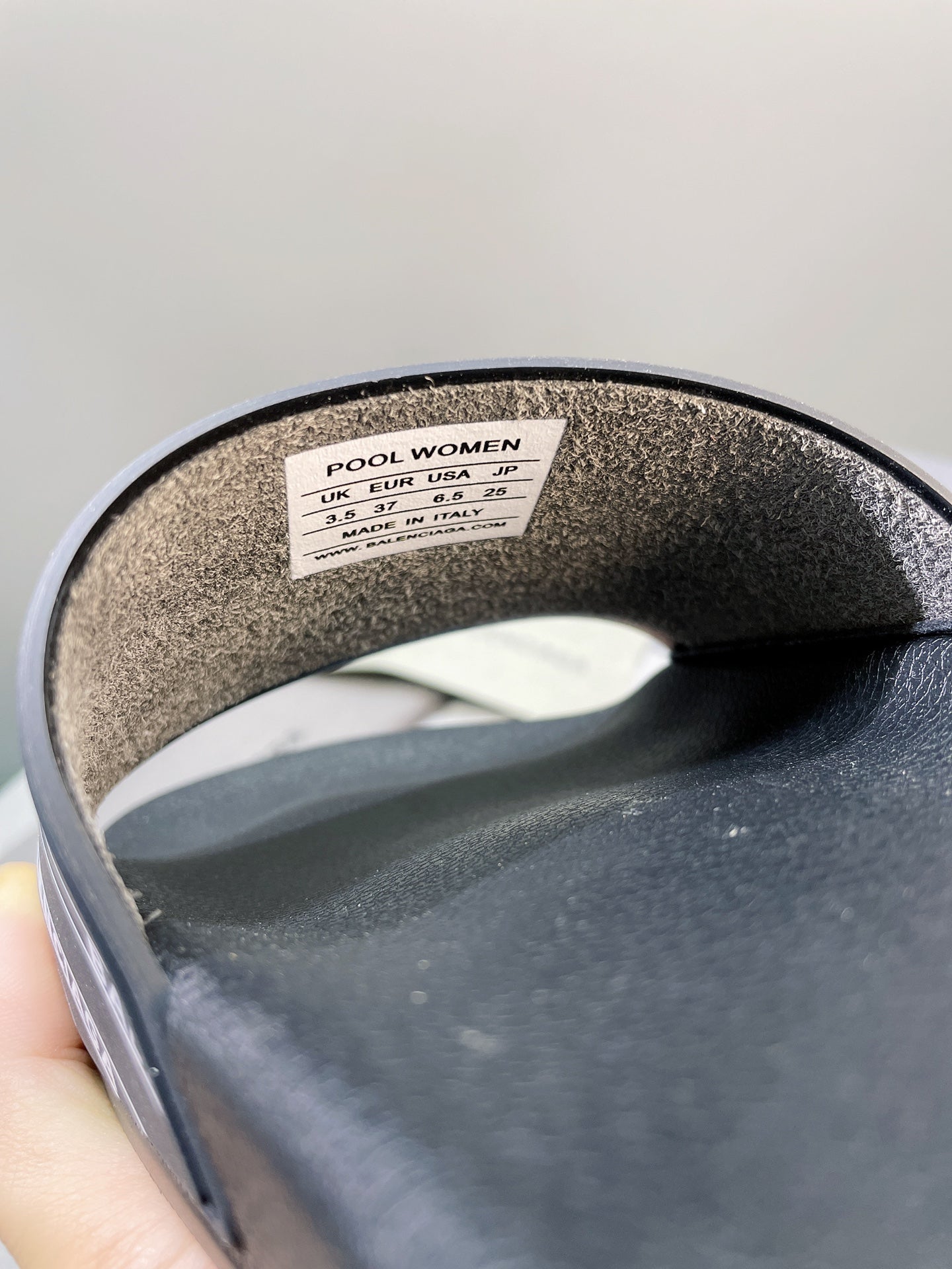 빙 공장 / 발렌시아가 남성 여성 슬리퍼