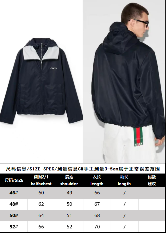 R공장 / 구찌 남성 나일론 자켓