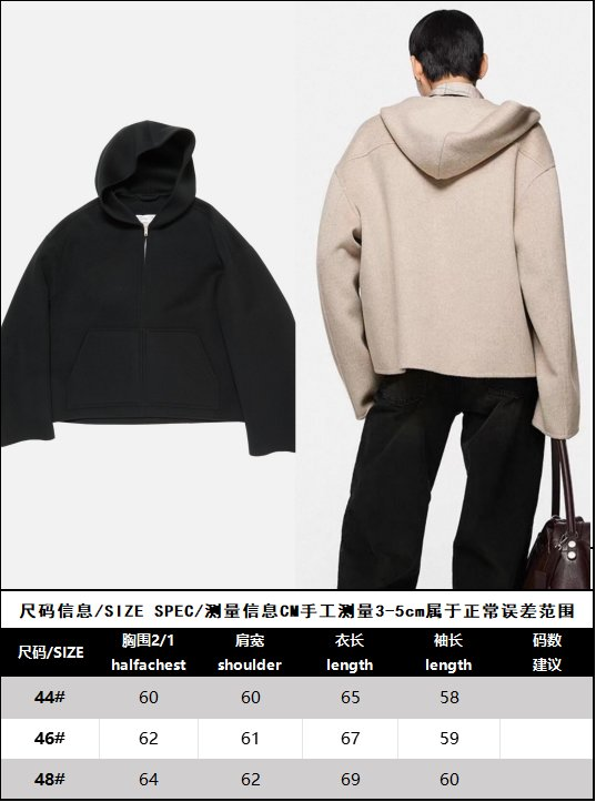 R공장 / 아크네스튜디오 남성 후드 자켓