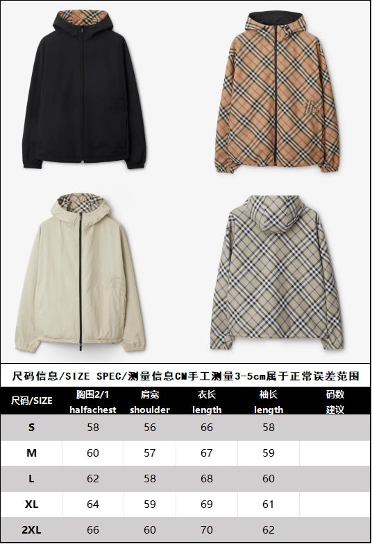 BVG / 버버리 남성 여성 양면 점퍼 코트