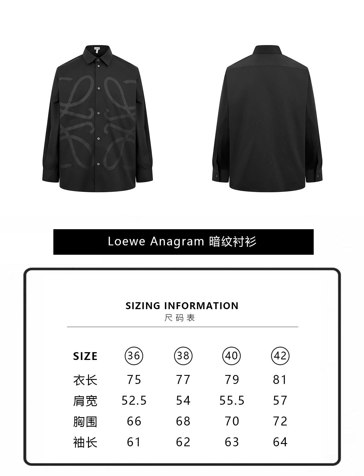 ZZLL / 로에베 셔츠