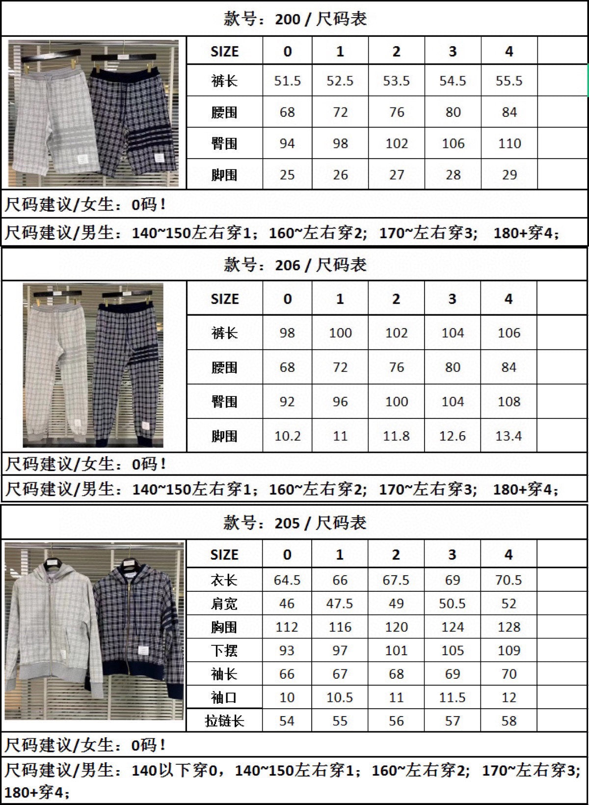 TJ셀러 / 톰브라운 체크 팬츠
