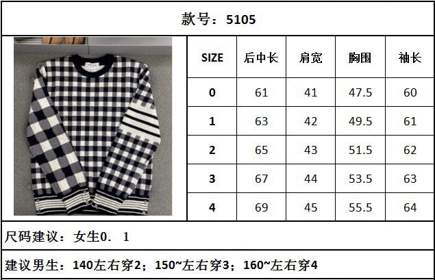 TJ셀러 / 톰브라운 라운드넥 스웨터