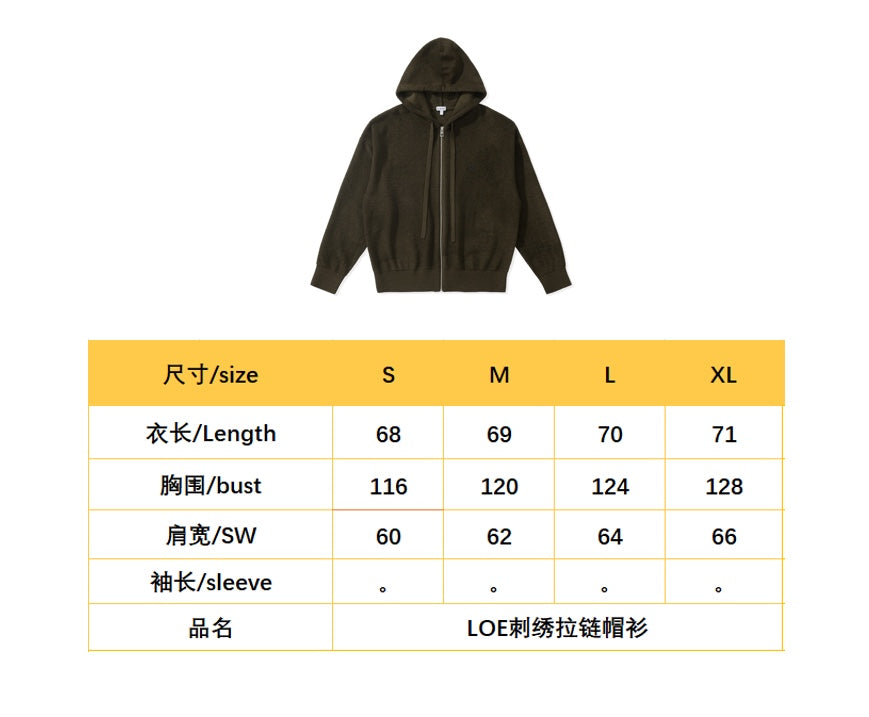 BVG / 로에베 후드 지퍼 코트