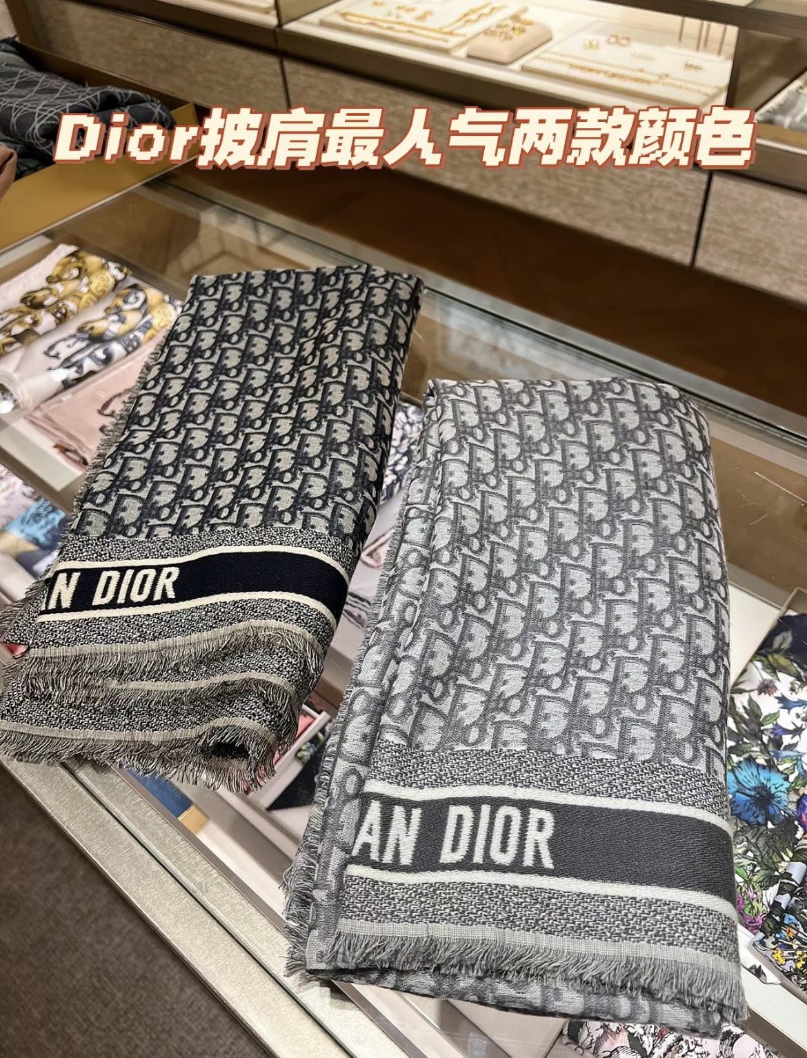 신조 / 디올 스카프