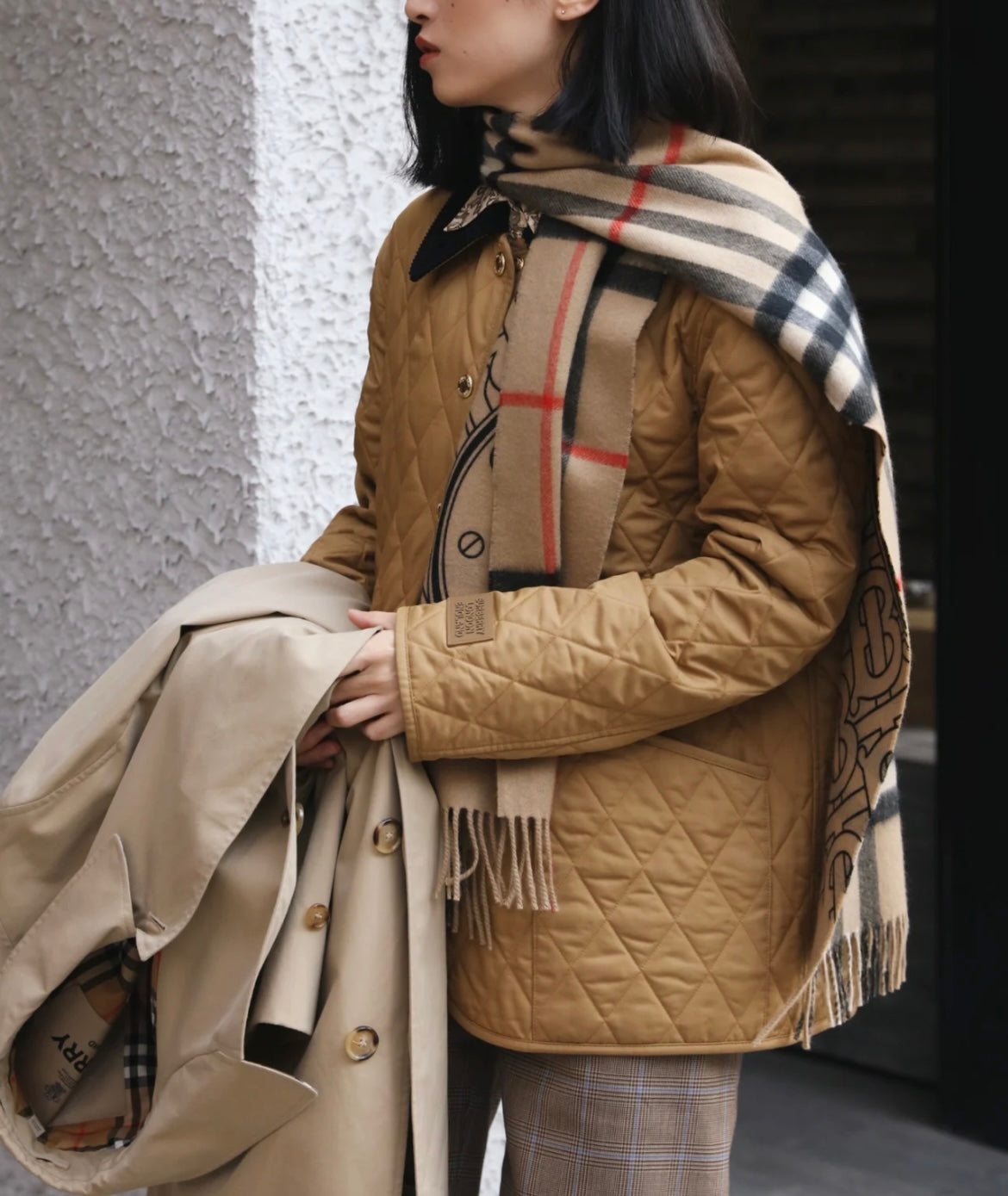 신조 / 버버리 스카프