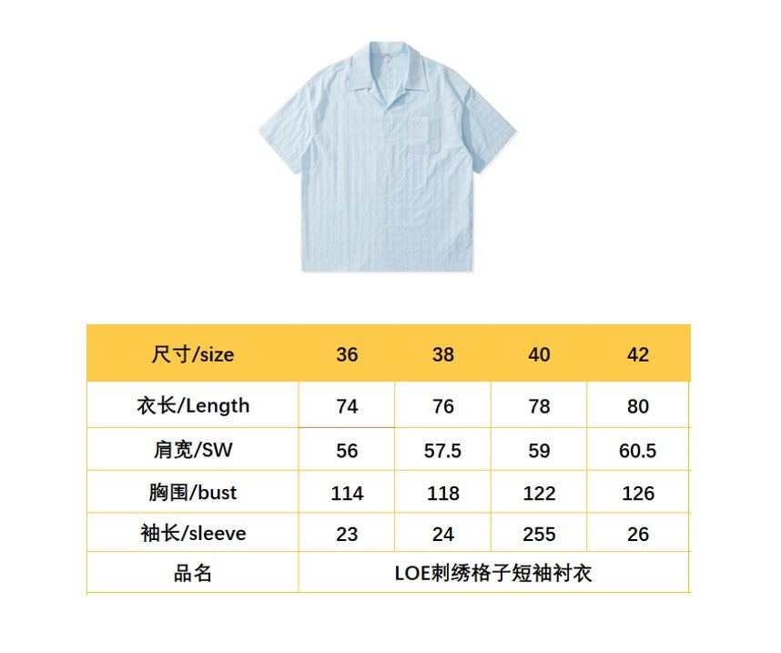 BVG / 로에베 반팔 셔츠