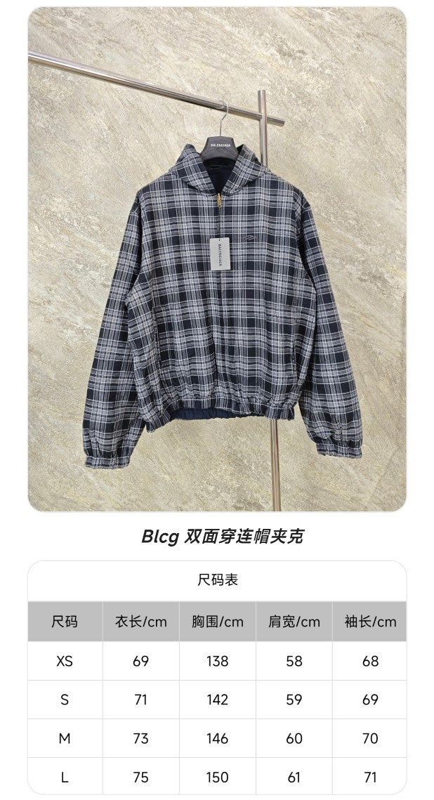 GTR / 발렌시아가 양면 후드 자켓