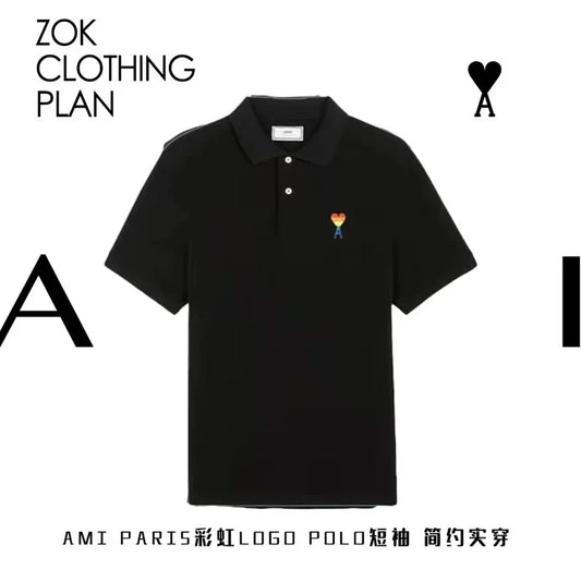 zok 공장 / 아마니 남성 폴로넥 반팔 셔츠